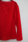 SAMUEL GUI YANG 25 Spring/Summer Sweatshirt SGY-SS25AMWTP13-1-1-LYCHEESHELL Red